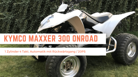 Quadvermietung Brandenburg - Quad Kymco Maxxer 450 mieten
